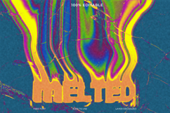 Groovy Melted Text Effect for Photoshop Product Image 1