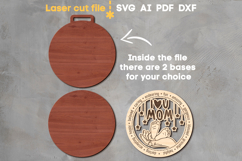 Mother&#039;s Day Medals Bundle SVG laser cut files for Glowforge Product Image 3