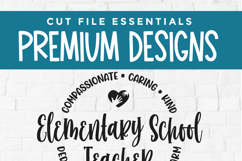 Elementary school teacher svg for elementary appreciation Product Image 5