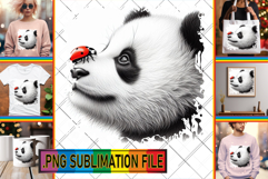 RADIANT Tote Bag Designs PNG, Cute Animals Product Image 1