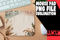 BLISSFUL desk pad Artistic PNG, Christmas Product Image 1