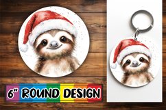 Bright Circle Design for Sublimation , Holiday Animals Product Image 1