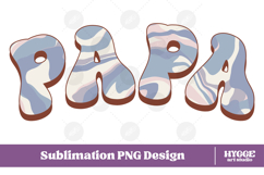 papa Png Retro Retro Mother's Day Mom Sublimation Product Image 1
