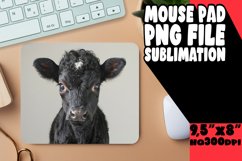 Country Life Cow Sublimation Mouse Pads Product Image 1