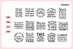 15 Heartfelt Retirement Quote SVG Bundle Product Image 3