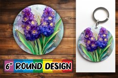 Elegant 3D Petal PNG Sublimation Pendants Product Image 1