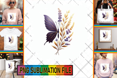 Cheerful TSHIRT Sublimation Ideas, Flower Animals Product Image 1