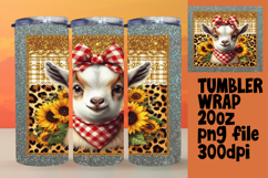 Creative 20oz Tumbler Template , Cute Animals Product Image 1