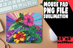 Bold Flower Pattern Sublimation Wraps PNG Product Image 1