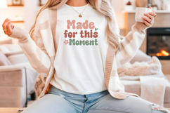 Christian Quote SVG - Faith Saying | Made For This Moment Product Image 4