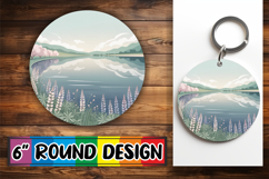 Sweet Keychain Designs for Gifts PNG, Spring Product Image 1