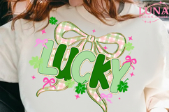 Lucky Shamrock Png, Blessed Vibes Png, Not Lucky Simply Png Product Image 4