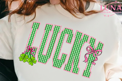 Lucky Varsity PNG St Patrick’s Day Png Product Image 2