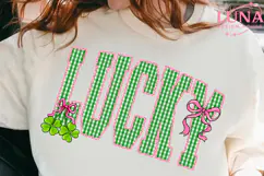 Lucky Varsity PNG St Patrick’s Day Png Product Image 2