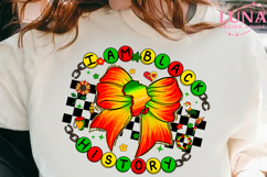 Black History Month PNG, My History Is Strong, Afro American Product Image 5