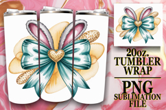 PRESENT OF SERENITY 20oz TUMBLER WRAP, Easter Bow Product Image 1