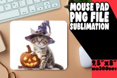 Pumpkin Animal Sublimation Mouse Pad PNG Product Image 1