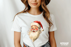Christmas Vintage Santa PNG Sublimation | Retro Winter PNG Product Image 2