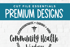 Community Health worker svg, a CHW svg for crafters Product Image 5