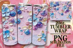 3D Fruit Tumbler Wrap Design Product Image 1