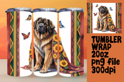 Watercolor Cute Owl Tumbler Wrap 20oz Product Image 1