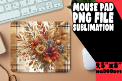 Enchanted Mouse Mat Designs, Autumn Flower Product Image 1