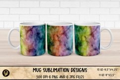 Mug Sublimation Wrap Bundle 11.Abstract Mugs. Product Image 2