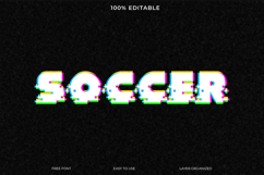 Glitch Pixel Text Effect for Photoshop Product Image 1