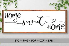 Home Sweet Home SVG Template Design Product Image 1