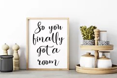 So you finally got a room, funny quote SVG. Cut file. Product Image 4