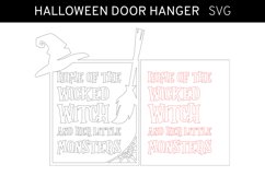 Home of the Wicked Witch and her ittle Monsters SVG Product Image 2