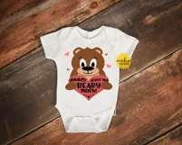 Daddy Loves Me Beary Much | Valentine's Day SVG DXF PNG Product Image 2
