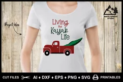 Kayak Logo, Vintage Truck, Christmas Bow, Kayak Life Sayings Product Image 16