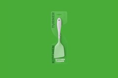 Kitchen Turner Any Shape Label Mockup Product Image 6