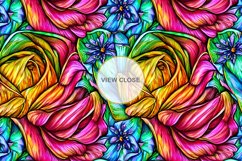 12 Variations Digital Paper Design Flower Pattern Background Product Image 2