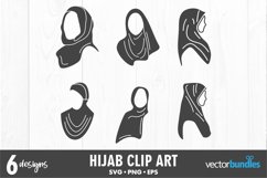 Hijab clip art bundle Product Image 1
