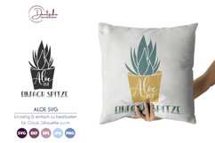 Einfach Spitze SVG | Aloe Vera SVG Product Image 1