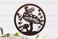 Fairy round Sign SVG Laser Cut Template Wall/Door hanger Product Image 6