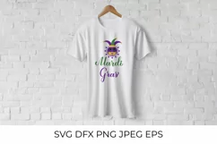 Covid Mardi Gras SVG. Pandemic Carnival. Cute virus. Product Image 2