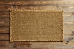 doormat mockup on wood background Product Image 2