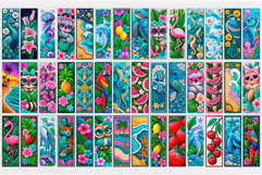 Summer Bookmark Bundle. Summer Animals Bookmark Printable Product Image 2