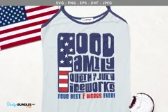 Food, Family, Fourth of July, Fireworks - svg, printable Product Image 1