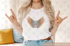 Bad Moms Club Sublimation | Vintage Mama Sublimation | Wings Product Image 4