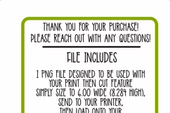 Valentine Coloring Card - A Print then Cut Cricut File Product Image 2