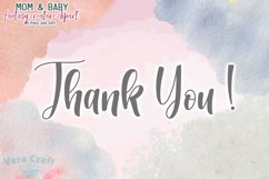 Mom&amp;Baby Fantasy Creature Watercolor Clipart - 10 Variations Product Image 14