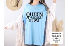 Queen Of Black Friday Svg Cut Files Black Friday Svg Designs Product Image 1