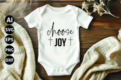Choose Joy Svg, God Svg, Bible Svg Product Image 1