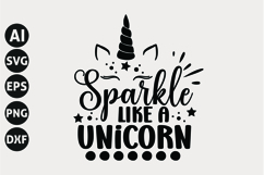 Unicorn Svg Bundle, Horse Svg, Unicorn Birthday Svg Product Image 6