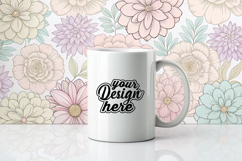 Coffee Mug Mockups, Spring Mug Mockups Product Image 1