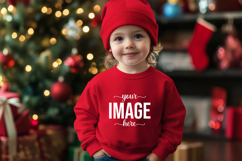 Christmas Sweatshirt Mockup, Christmas Baby Mockups Product Image 1